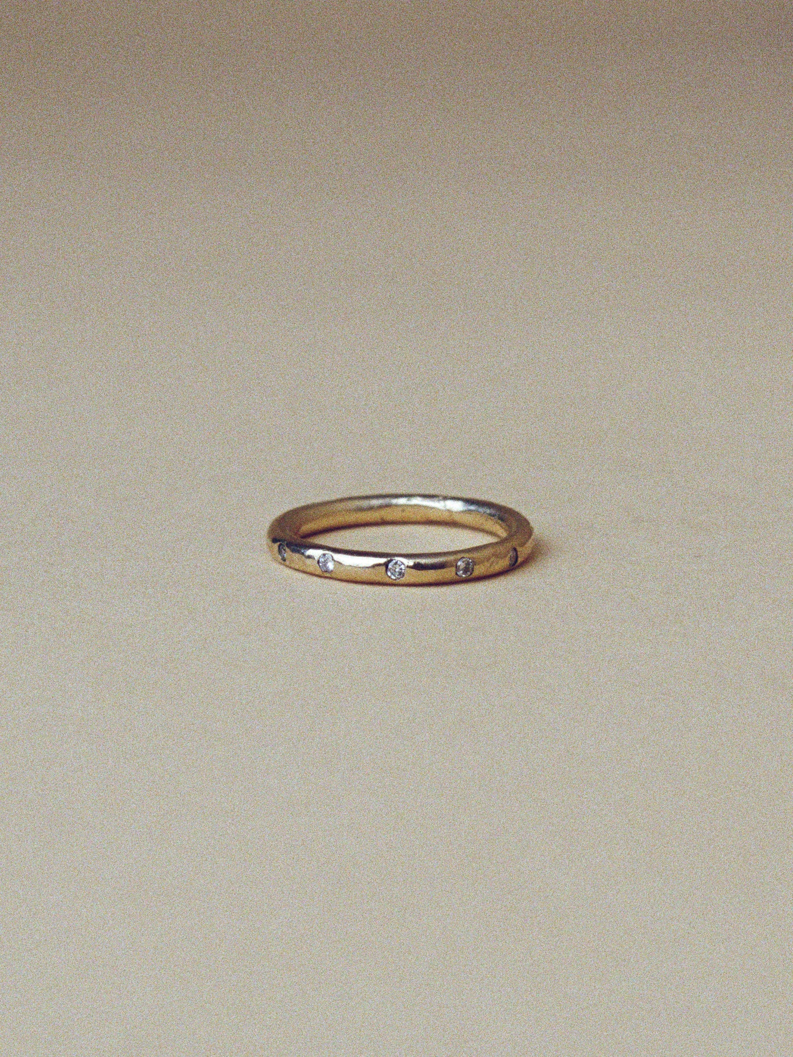2.4mm wedding band with diamonds