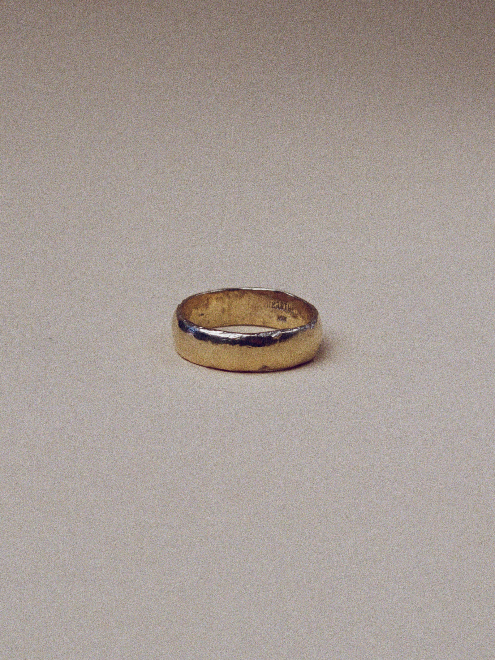 6mm Wabi Sabi wedding band