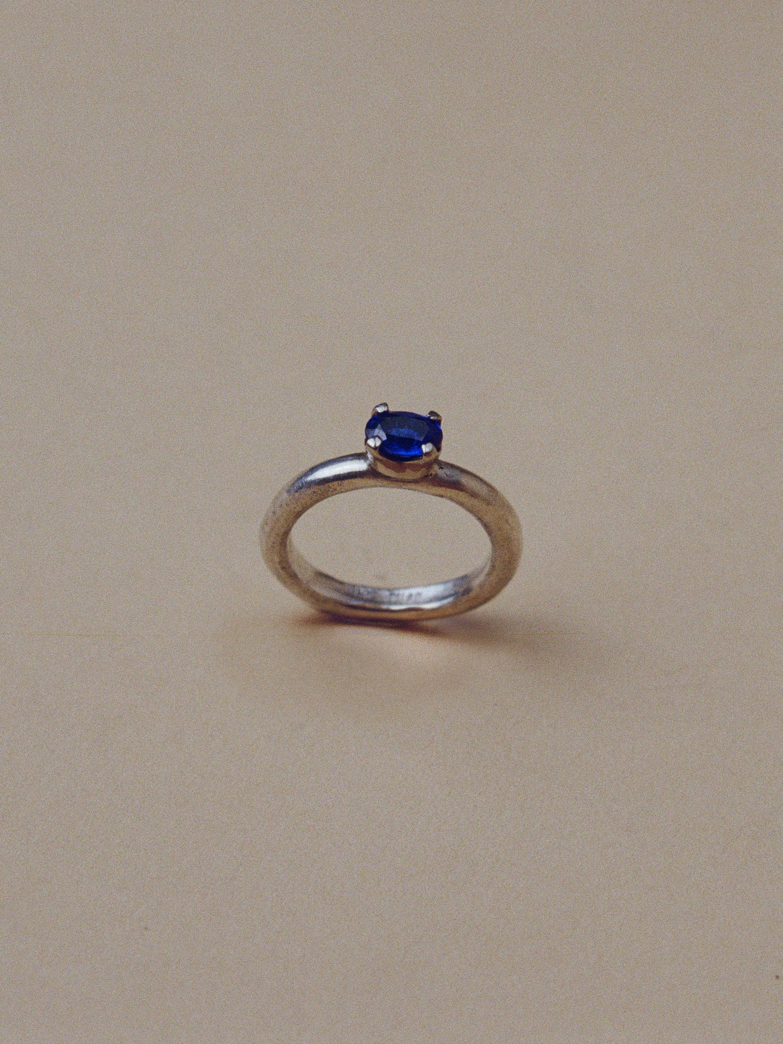 One of a Kind Blue Spinel Ring