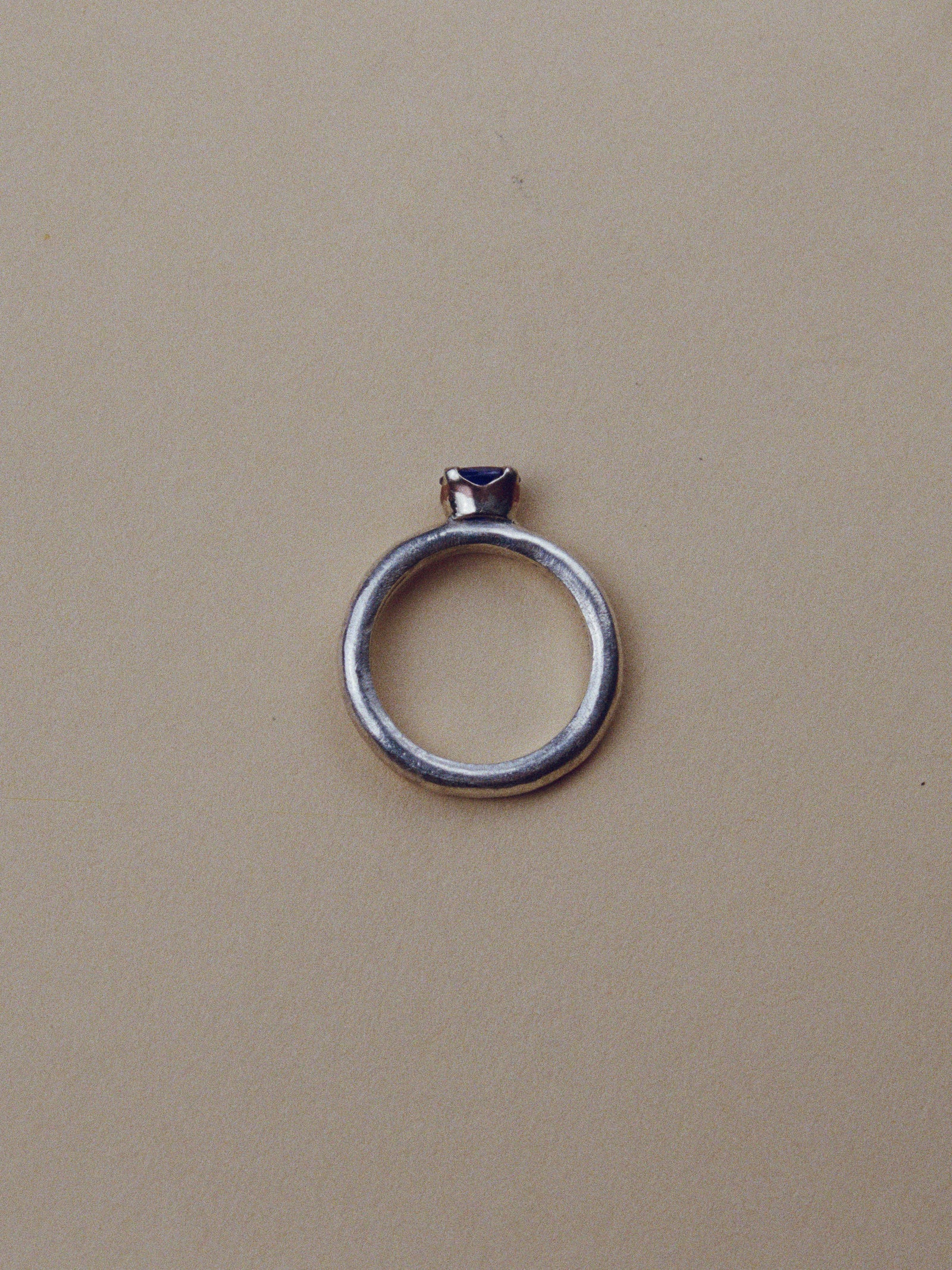One of a Kind Blue Spinel Ring