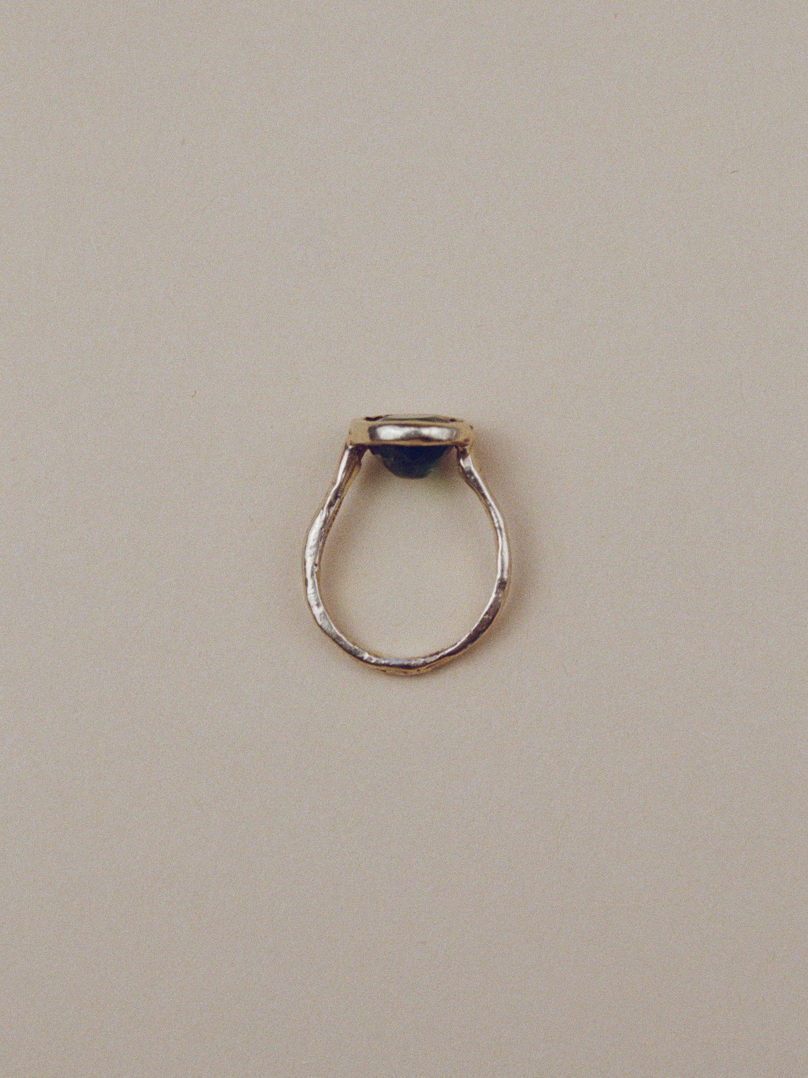 One of a Kind Green Tourmaline Ring