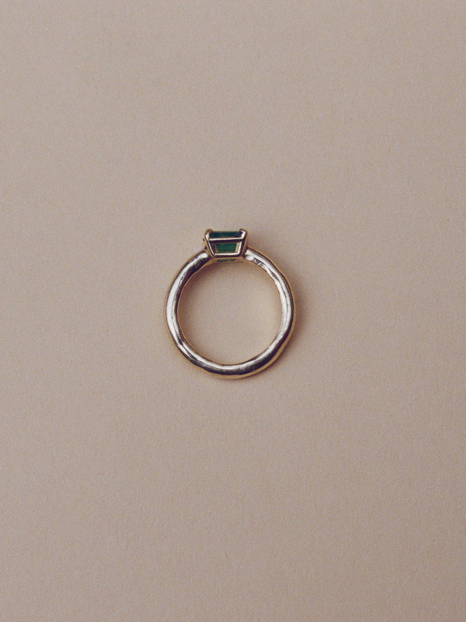 One of a Kind Emerald Ring