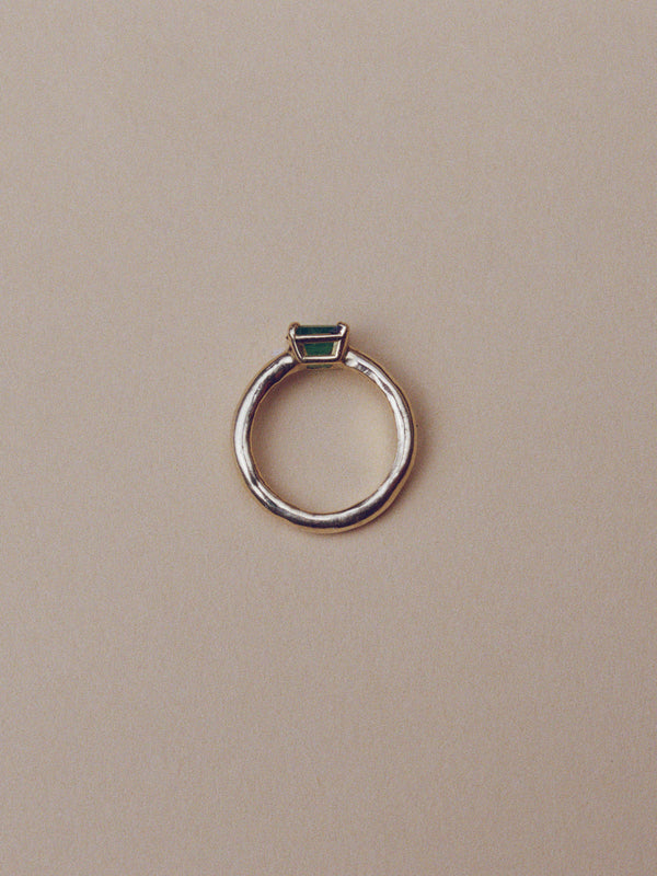 One of a Kind Emerald Ring