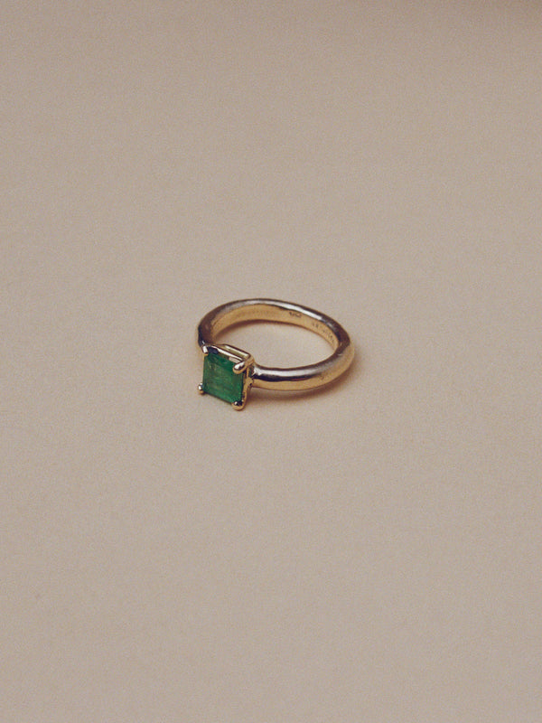 One of a Kind Emerald Ring
