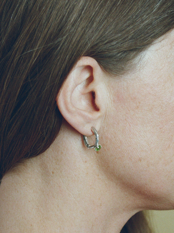 Sena Earrings with peridot