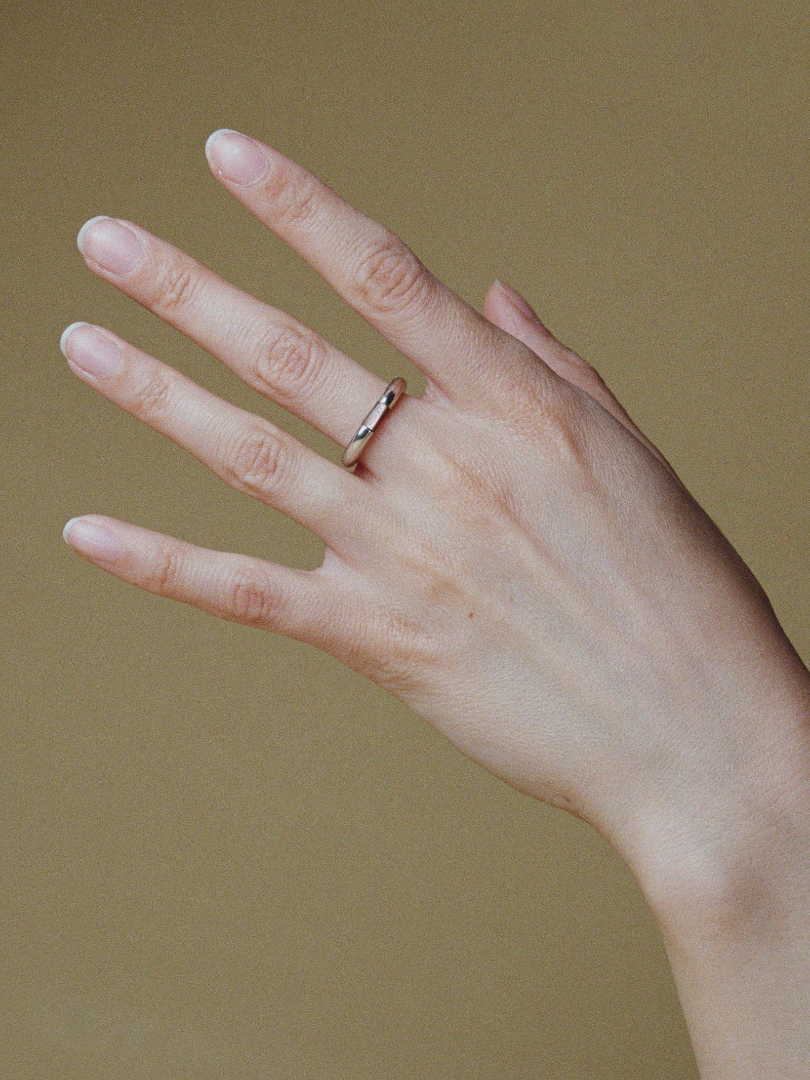 Rounded Band with Inlay