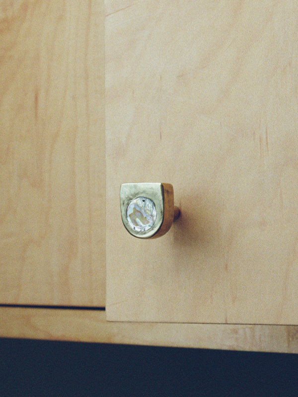 Abalone Arc Knob