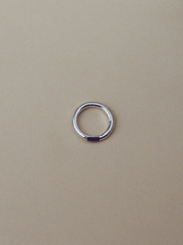 Rounded Band with Inlay