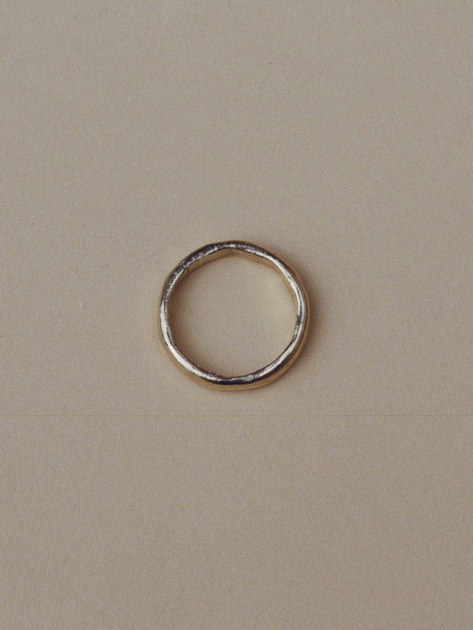 3.8mm flat round wedding band