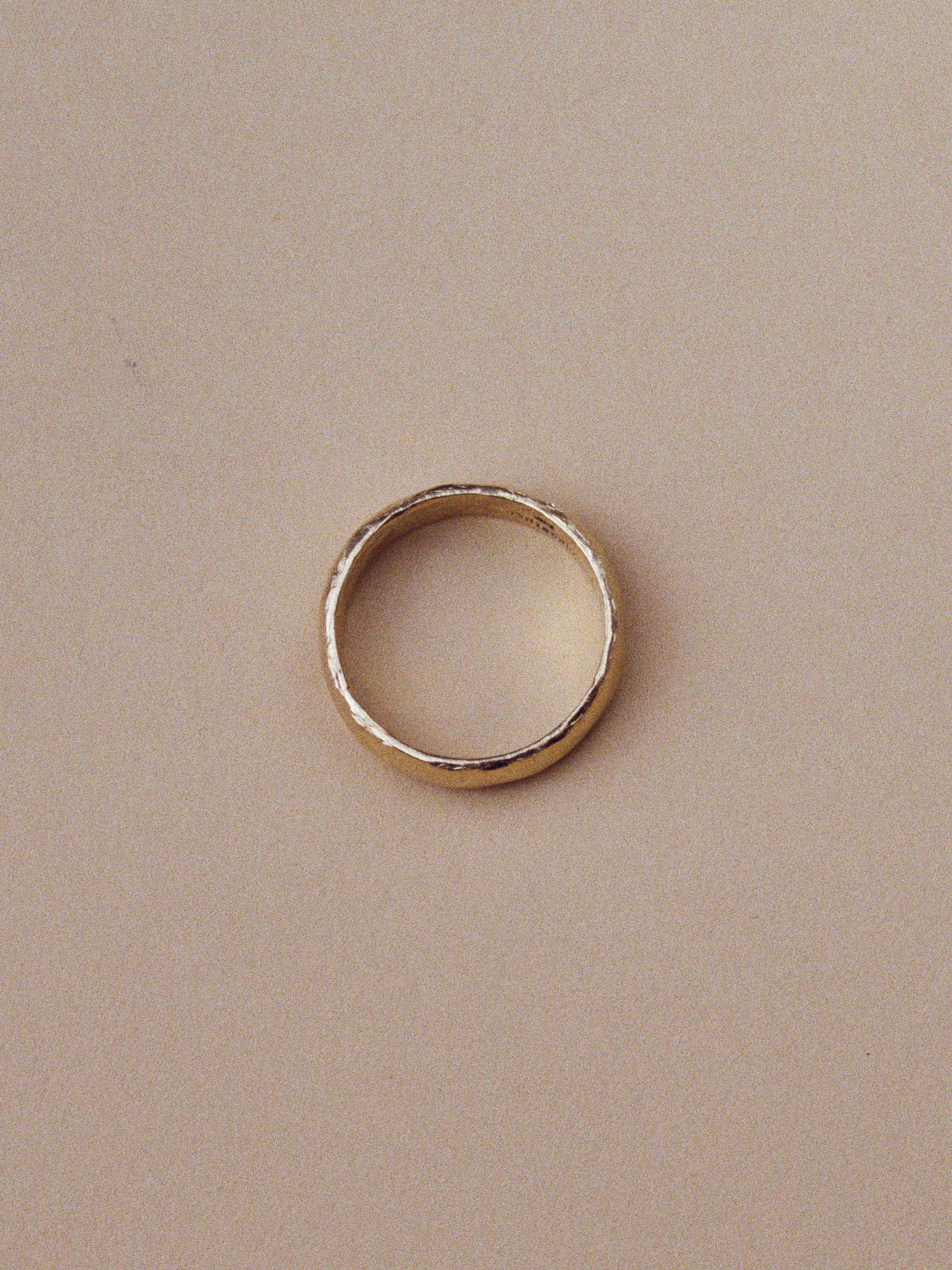 6mm Wabi Sabi wedding band