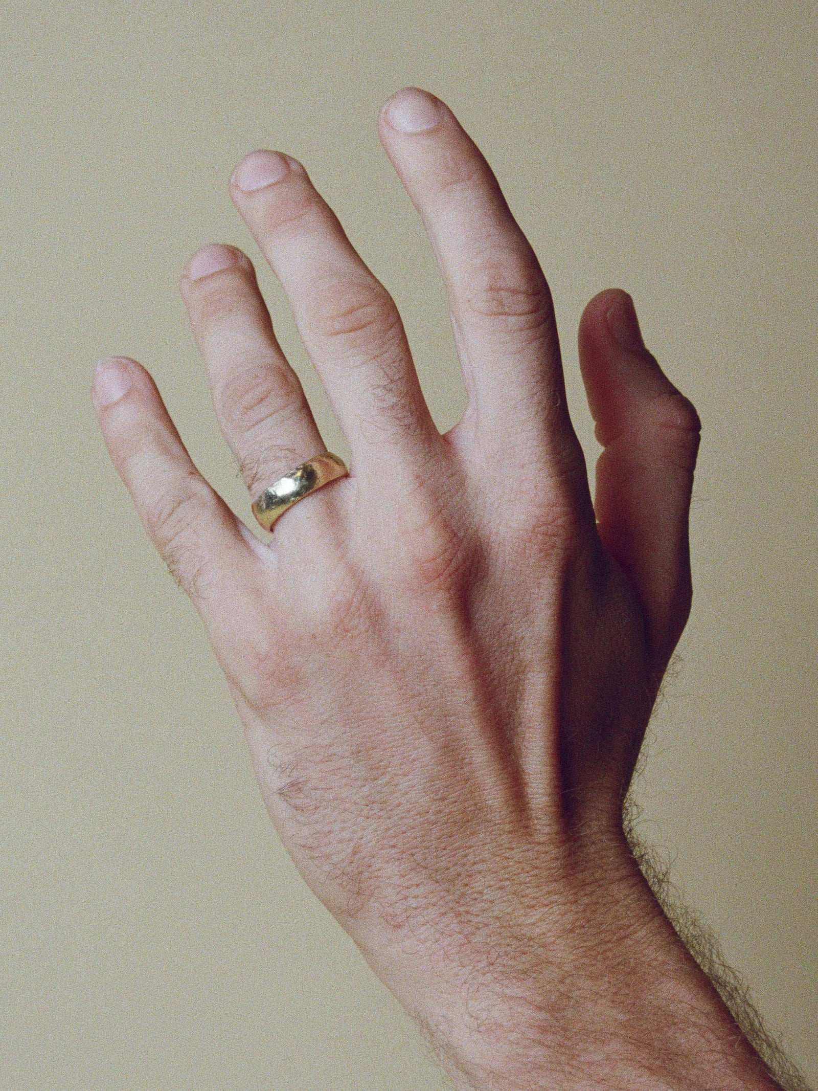 6mm Wabi Sabi wedding band