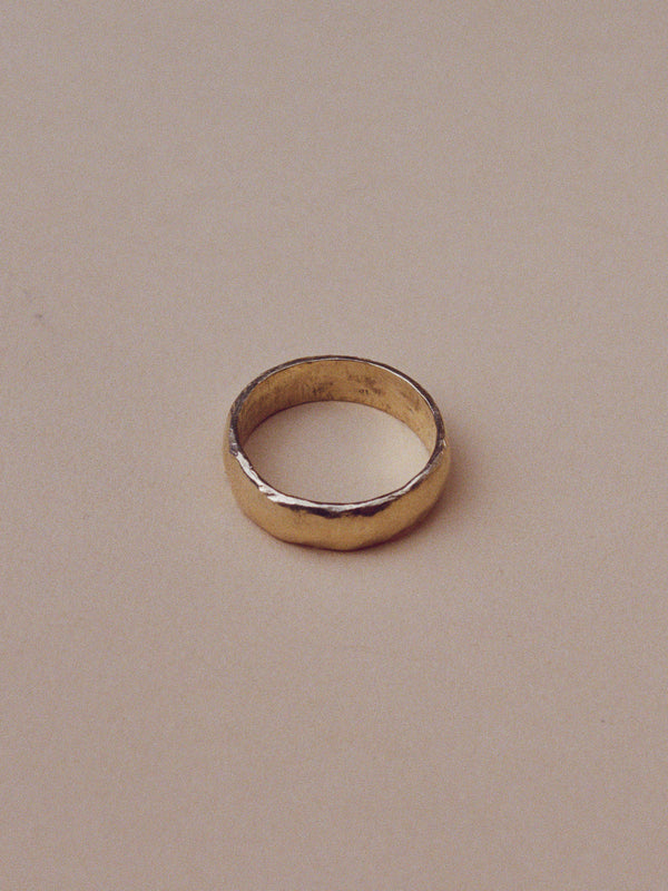 6mm Wabi Sabi wedding band