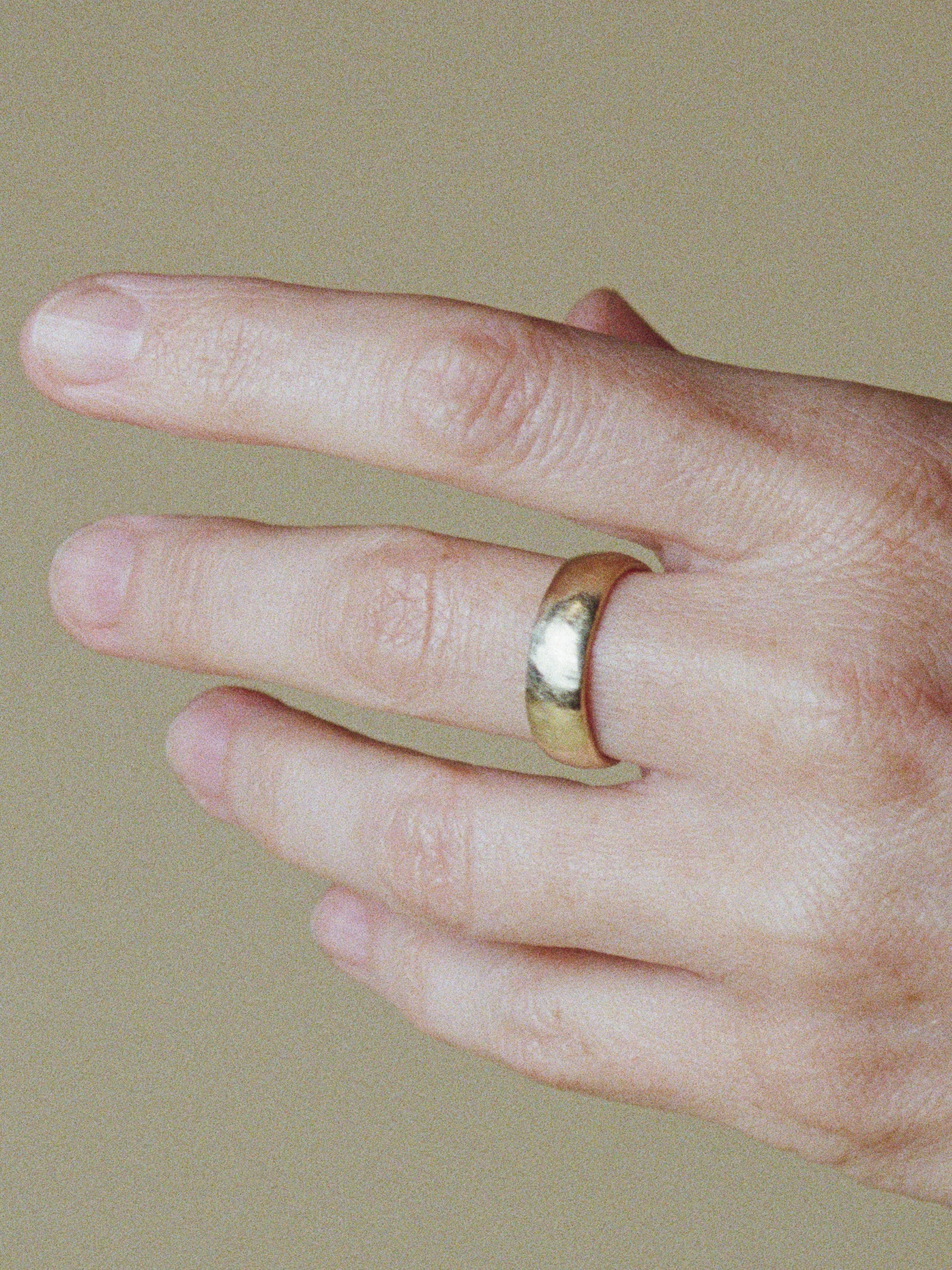 6mm Wabi Sabi wedding band