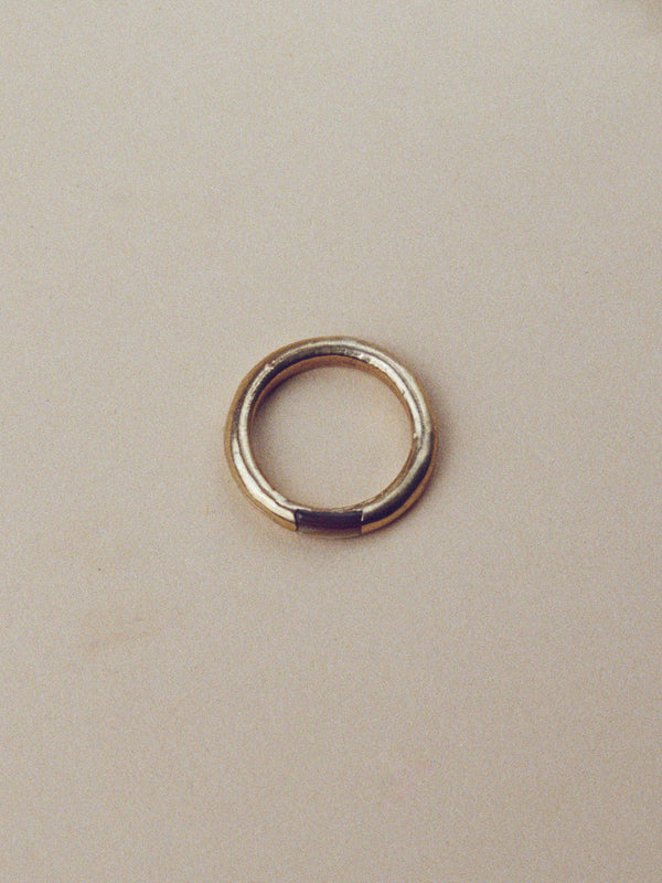 Rounded Band with Inlay