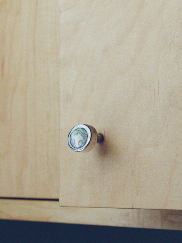 Abalone Circle Knob