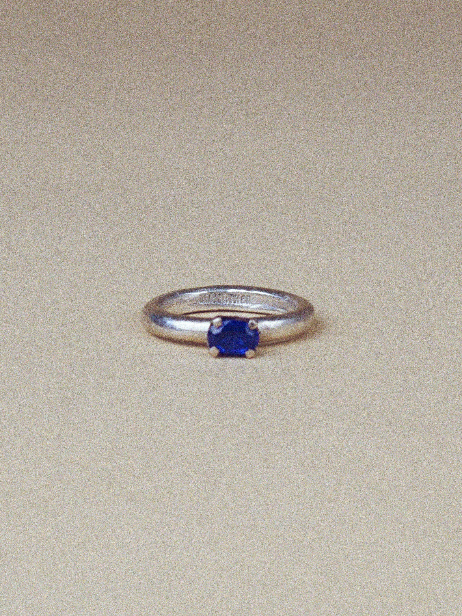 One of a Kind Blue Spinel Ring