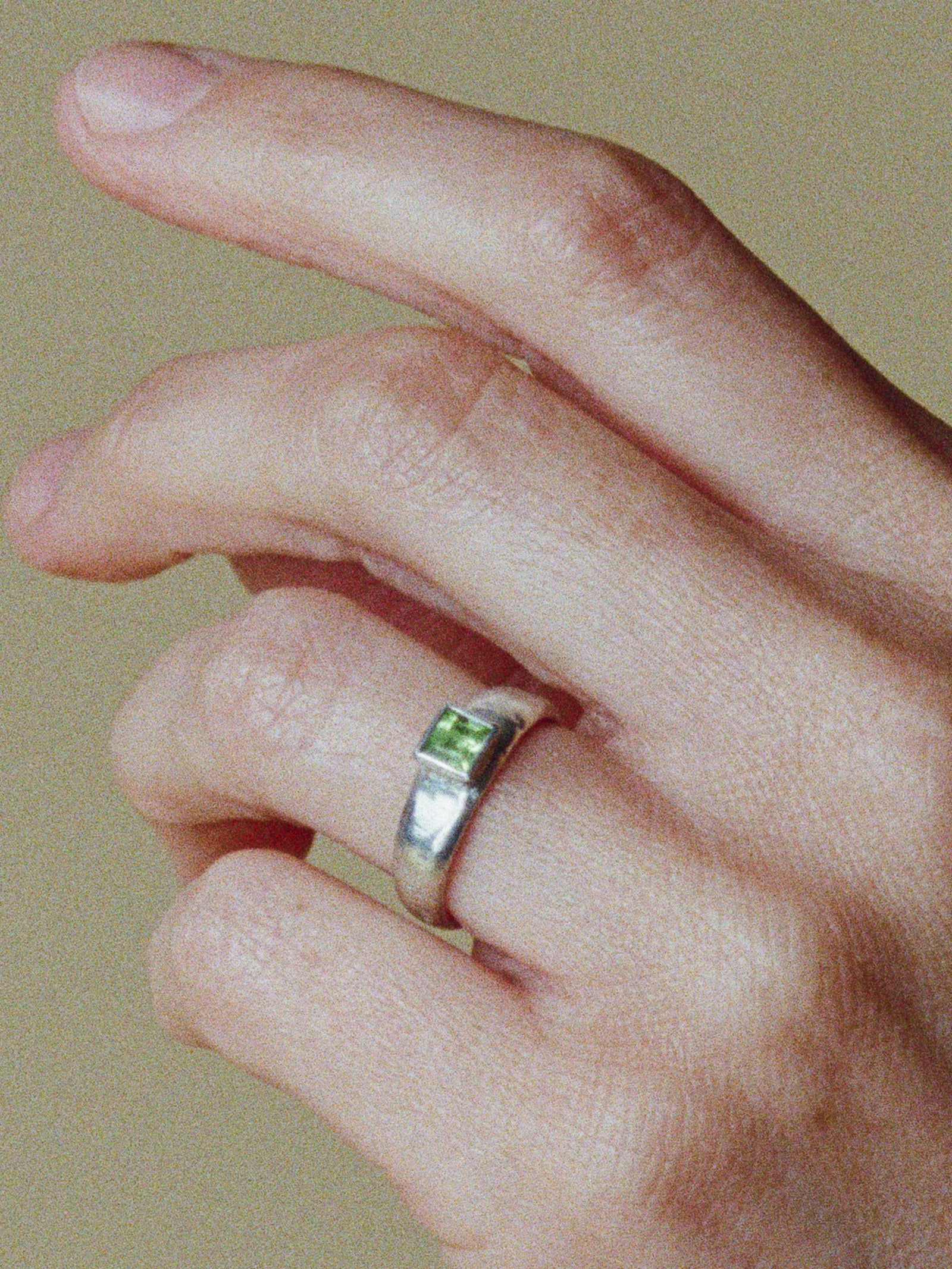 One of a Kind Peridot Ring
