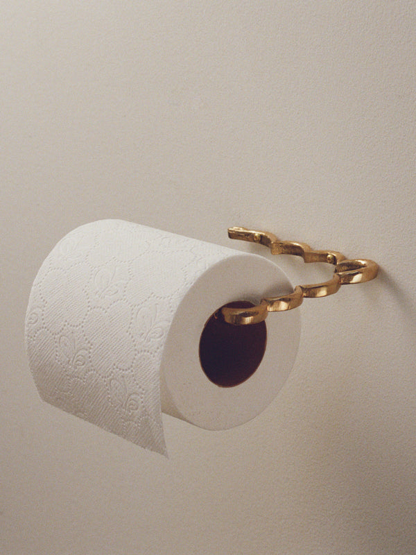 Scallop Toilet Paper Holder