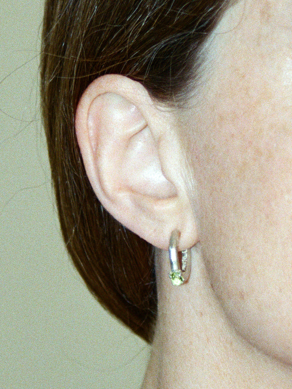 Sena Earrings with peridot